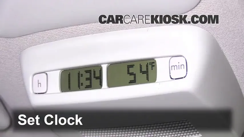 2005 Volkswagen Beetle GLS 1.8L 4 Cyl. Turbo Hatchback Clock